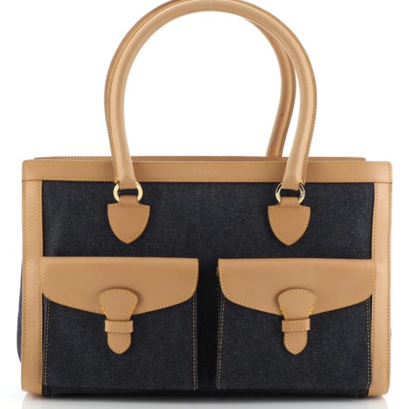 Authentic Denim Christian Dior shoulder bag 100% POSHMARK certified 👖👜 - Picture 11 of 17